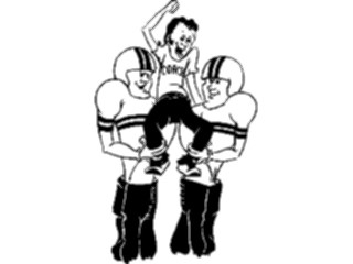 Sticker Custom Preview Image #120048 Sports Cartoons Football Coach1