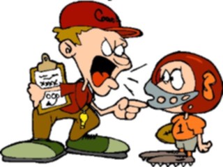 Sticker Custom Preview Image #120049 Sports Cartoons Football Coach2