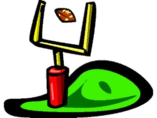 Sticker Custom Preview Image #120055 Sports Cartoons Football Field Goal
