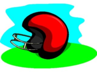 Sticker Custom Preview Image #120058 Sports Cartoons Football Helmet2
