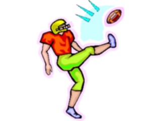 Sticker Custom Preview Image #120065 Sports Cartoons Football Kicker2