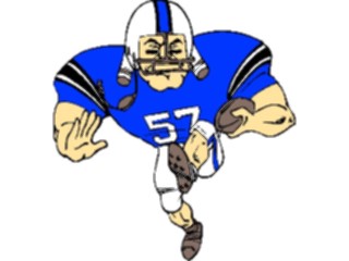 Sticker Custom Preview Image #120077 Sports Cartoons Football Player05