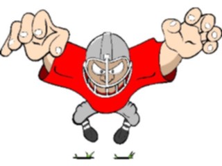 Sticker Custom Preview Image #120079 Sports Cartoons Football Player07