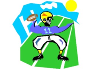Sticker Custom Preview Image #120082 Sports Cartoons Football Player10