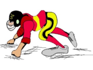 Sticker Custom Preview Image #120087 Sports Cartoons Football Player15