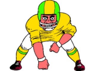 Sticker Custom Preview Image #120094 Sports Cartoons Football Player22