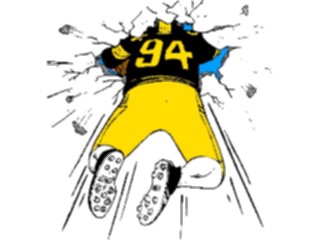 Sticker Custom Preview Image #120095 Sports Cartoons Football Player23