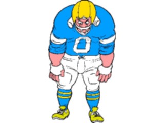 Sticker Custom Preview Image #120099 Sports Cartoons Football Player27