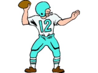 Sticker Custom Preview Image #120103 Sports Cartoons Football Player31