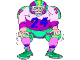 Sticker Custom Preview Image #120106 Sports Cartoons Football Player34