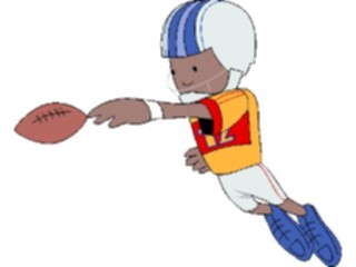 Sticker Custom Preview Image #120110 Sports Cartoons Football Player38