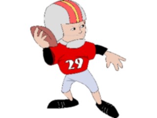 Sticker Custom Preview Image #120113 Sports Cartoons Football Player41