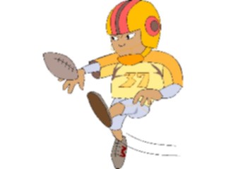 Sticker Custom Preview Image #120116 Sports Cartoons Football Player44