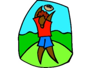 Sticker Custom Preview Image #120129 Sports Cartoons Football Player57