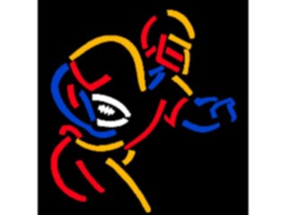 Sticker Custom Preview Image #120130 Sports Cartoons Football Player58