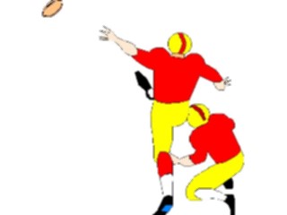 Sticker Custom Preview Image #120137 Sports Cartoons Football Players2