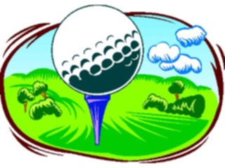 Sticker Custom Preview Image #120162 Sports Cartoons Golf Ball Tee4