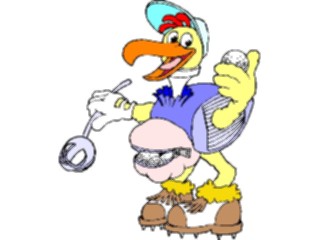 Sticker Custom Preview Image #120164 Sports Cartoons Golf Bird