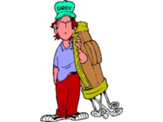 Sticker Custom Preview Image #120165 Sports Cartoons Golf Caddy1