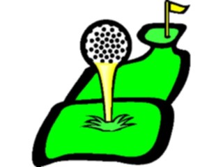 Sticker Custom Preview Image #120174 Sports Cartoons Golf Course