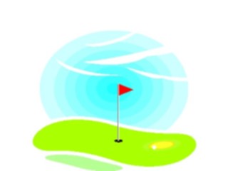 Sticker Custom Preview Image #120178 Sports Cartoons Golf Hole1