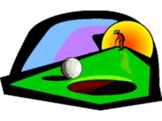 Sticker Custom Preview Image #120179 Sports Cartoons Golf Hole2