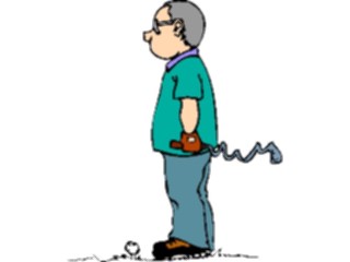 Sticker Custom Preview Image #120206 Sports Cartoons Golfer022