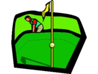 Sticker Custom Preview Image #120226 Sports Cartoons Golfer042