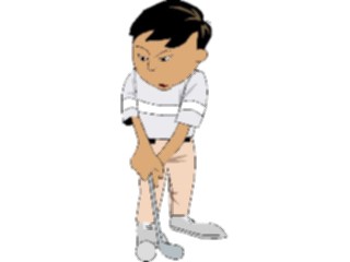 Sticker Custom Preview Image #120256 Sports Cartoons Golfer072