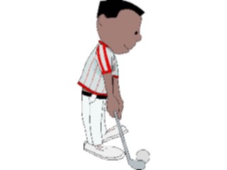 Sticker Custom Preview Image #120264 Sports Cartoons Golfer080