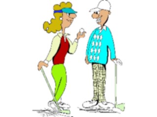 Sticker Custom Preview Image #120305 Sports Cartoons Golfers2