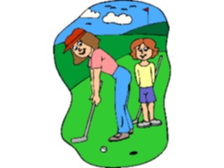 Sticker Custom Preview Image #120308 Sports Cartoons Golfers5