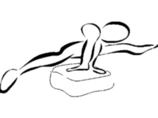 Sticker Custom Preview Image #120322 Sports Cartoons Gymnast12