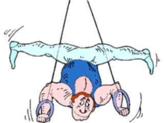 Sticker Custom Preview Image #120337 Sports Cartoons Gymnast27