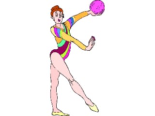 Sticker Custom Preview Image #120339 Sports Cartoons Gymnast29