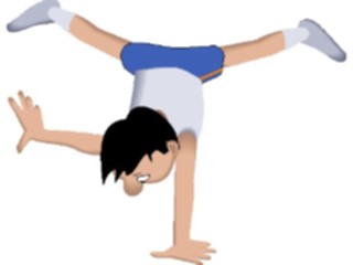 Sticker Custom Preview Image #120340 Sports Cartoons Gymnast30