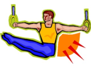 Sticker Custom Preview Image #120343 Sports Cartoons Gymnast33