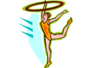 Sticker Custom Preview Image #120344 Sports Cartoons Gymnast34