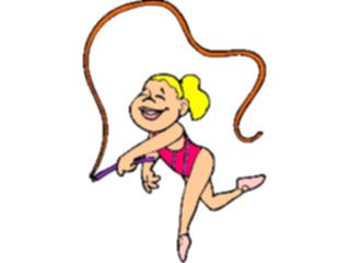 Sticker Custom Preview Image #120354 Sports Cartoons Gymnast Rhythmic1