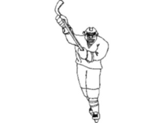 Sticker Custom Preview Image #120369 Sports Cartoons Ice Hockey09