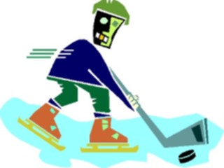 Sticker Custom Preview Image #120379 Sports Cartoons Ice Hockey19