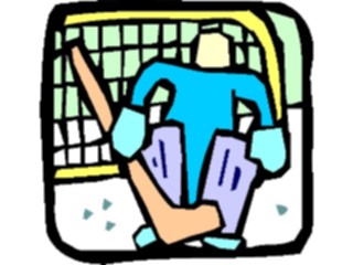 Sticker Custom Preview Image #120416 Sports Cartoons Ice Hockey Goalie4