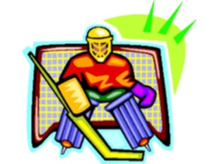 Sticker Custom Preview Image #120419 Sports Cartoons Ice Hockey Goalie7