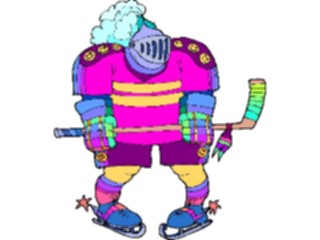 Sticker Custom Preview Image #120421 Sports Cartoons Ice Hockey Knight