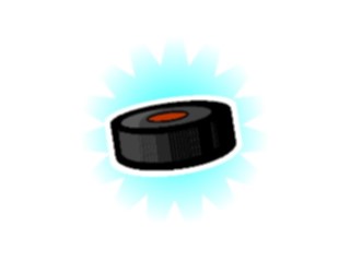 Sticker Custom Preview Image #120427 Sports Cartoons Ice Hockey Puck2