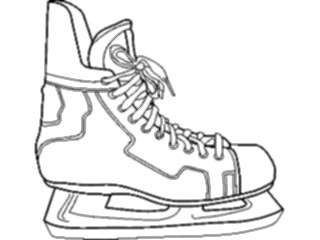 Sticker Custom Preview Image #120437 Sports Cartoons Ice Skate1