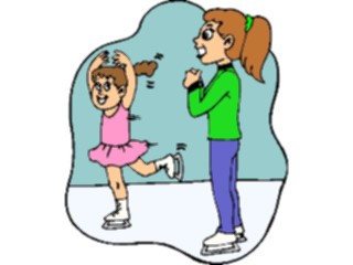 Sticker Custom Preview Image #120458 Sports Cartoons Ice Skating19