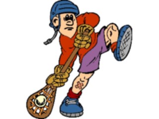 Sticker Custom Preview Image #120479 Sports Cartoons Lacrosse1