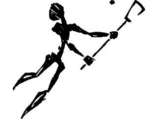 Sticker Custom Preview Image #120480 Sports Cartoons Lacrosse2