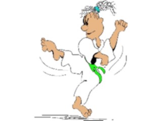 Sticker Custom Preview Image #120490 Sports Cartoons Martial Arts05